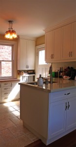 After: The wall came down!